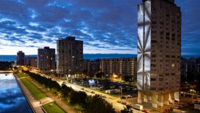 Фото - Новосмоленскую набережную украсят световые проекции